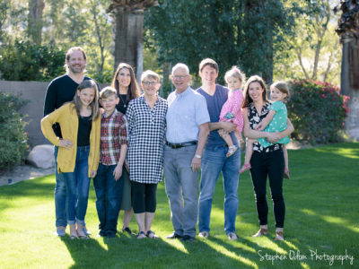 Palm Springs, California Goodmanson Family Photoshoot